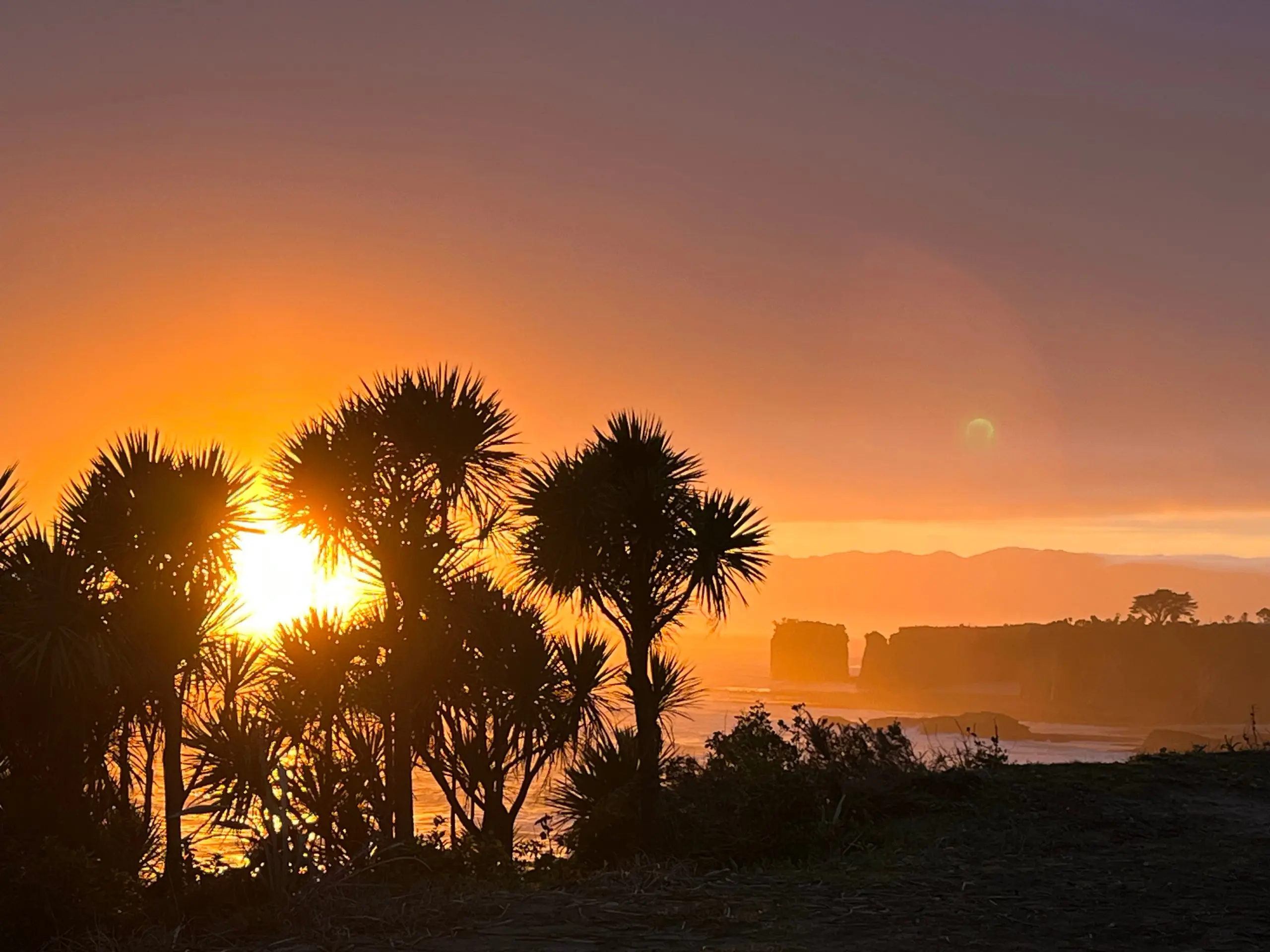 Spectacular sunrises